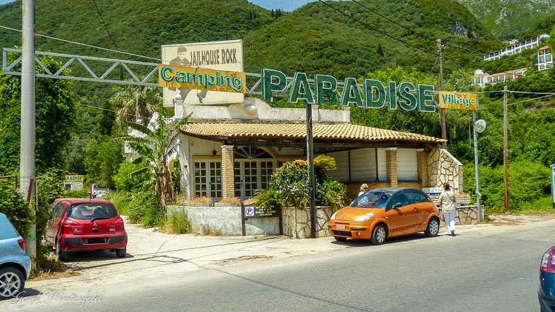 Camping Paradise auf Korfu ist schon seit Jahren geschlossen