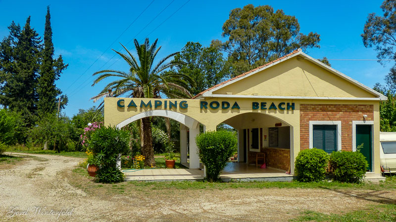Campingplatz bei Roda, Insel Korfu